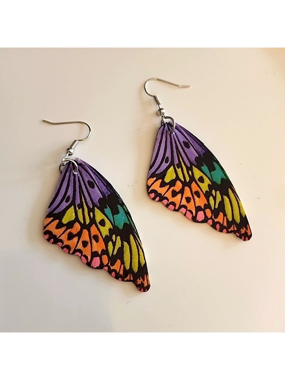 BUTTERFLY Earrings Butterfly Wing Spring Summer Fall